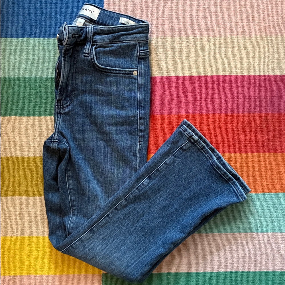 Frame Le Crop Mini Boot Jeans